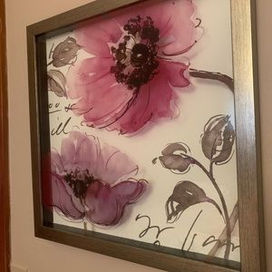 Flower picture frame